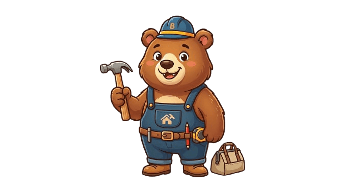 CraftDesk bear builder mascot